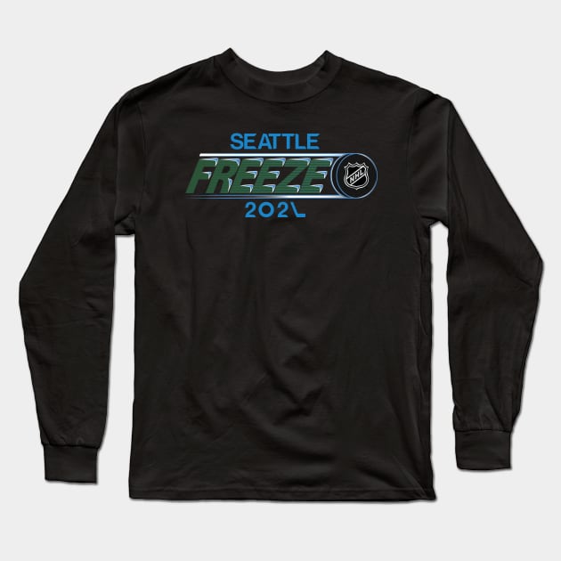 Seattle Freeze 2021 Long Sleeve T-Shirt by onbrand